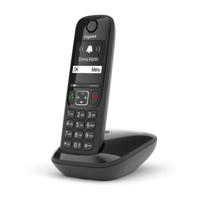 Gigaset AS690 Telefono analogico/DECT Identificatore di chiamata Nero , 124513 , Immagine 5