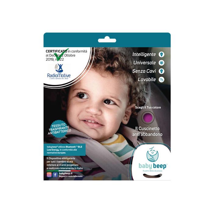 Baby Beep BBRC1 accessorio per seggiolini auto Dispositivo smart pad antiabbandono per seggiolini , 129155 , Immagine 2