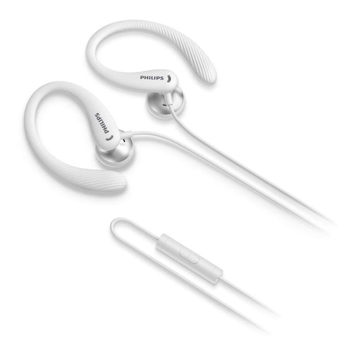 Philips TAA1105WT/00 cuffia e auricolare Cablato A clip, In-ear Sport Bianco , 134342 , Immagine 5