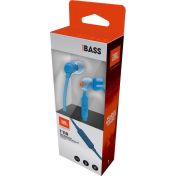 JBL T110 Auricolare Cablato In-ear Musica e Chiamate Blu