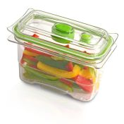 FoodSaver FFC002X recipiente per cibo Rettangolare Scatola 0,47 L Verde, Trasparente 1 pz