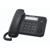 Panasonic KX-TS520EX1B telefono Telefono analogico Identificatore di chiamata Nero