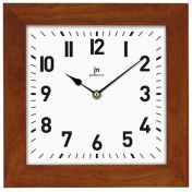Lowell Justaminute 21035N orologio da parete Orologio da parete in quarzo Quadrato Legno