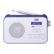Trevi DAB 7F92 R Portatile Digitale Blu, Bianco