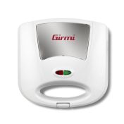 Girmi TS03 tostiera 750 W Acciaio inossidabile, Bianco