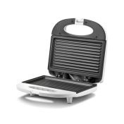 Girmi TS03 tostiera 750 W Acciaio inossidabile, Bianco