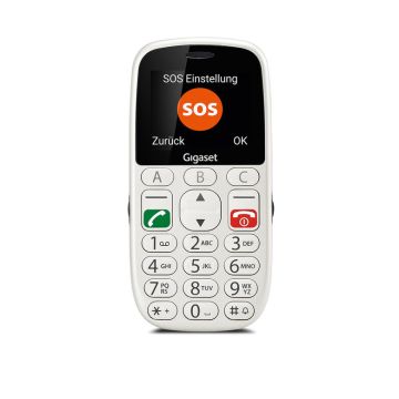 GIGASET TELEF. CELLELULARE GL-390 WHITE , 144200