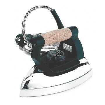 Lelit PS355 ferro da stiro Ferro da stiro a secco 800 W Nero, Acciaio inossidabile , 71021