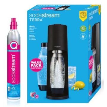 SODASTREAM GASATORE TERRA BLACK , 140540