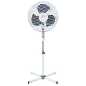 DCG Eltronic VE1625 ventilatore Nero, Bianco , 26771