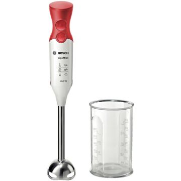 Bosch MSM64110 frullatore Frullatore ad immersione 450 W Rosso, Bianco , 77045
