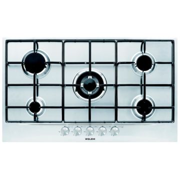 Glem Gas GT955IX piano cottura Acciaio inossidabile Da incasso 5 Fornello(i) , 30970