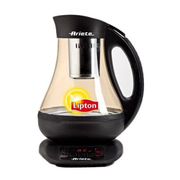 Ariete Lipton teiera in vetro per la preparazione del tè 1 L 2400 W Nero , 69452