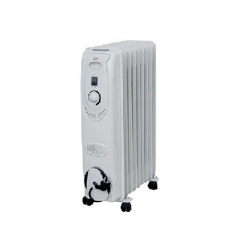 DCG Eltronic RA2811 stufetta elettrica Bianco 2000 W Radiatore , 30470