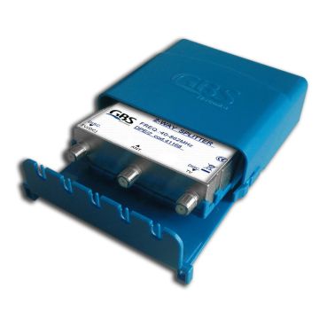 G.B.S. Elettronica DPE-2 Splitter per cavo Blu, Argento , 26969