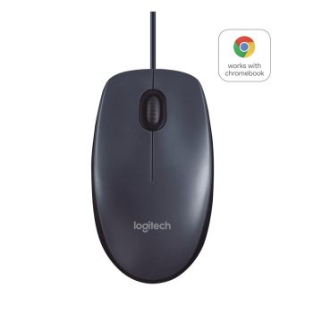 Logitech B100 mouse Ambidestro USB tipo A Ottico 800 DPI , 139901