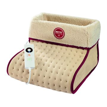 Imetec FW-01 Intellisense scaldapiedi elettrico 20 W Beige, Bordeaux, Bianco , 68084