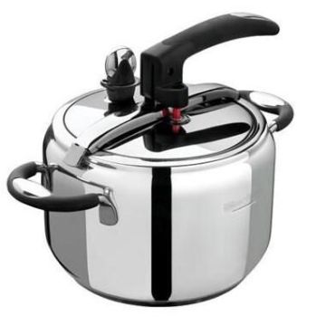 Bialetti Y0CHPP0225 pentola a pressione per piano cottura 5 L Acciaio inossidabile , 76247