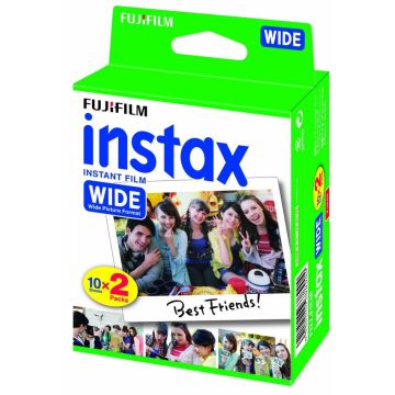Fujifilm Instax Wide Film pellicola per istantanee 20 pz 108 x 86 mm , 114481