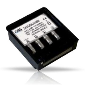 G.B.S. Elettronica AV2/U2 DTT -LTE amplificatore di segnale TV , 75861