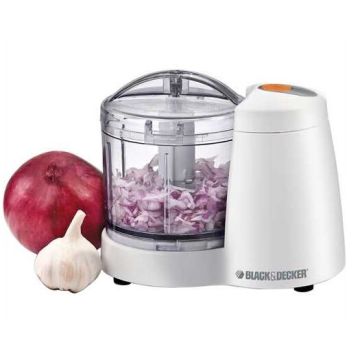 Black & Decker SC350 tritaverdure elettrico 0,35 L 120 W Trasparente, Bianco , 108023