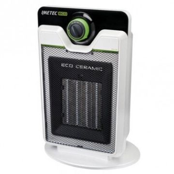Imetec CFH-100 Nero, Bianco 2000 W Riscaldatore ambiente elettrico con ventilatore , 81701