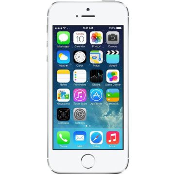 Apple iPhone 5s 10,2 cm (4") SIM singola iOS 7 4G 1 GB 16 GB 1570 mAh Argento , 83066