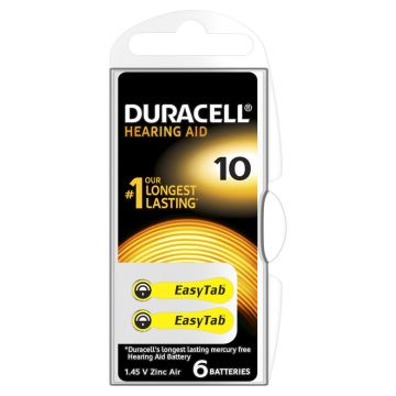 Duracell EasyTab per apparecchi acustici 10 , 79804