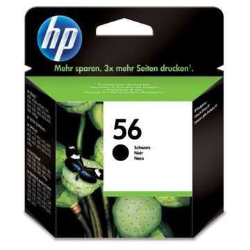 HP Cartuccia originale inchiostro nero 56 , 47576