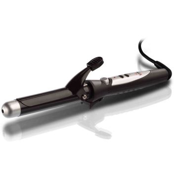 GA.MA F21.25CE messa in piega Ferro per ricci Caldo Nero, Argento 1,7 m , 83965