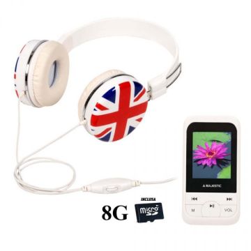 New Majestic SDA-8062N CF Lettore MP3 Bianco , 109847