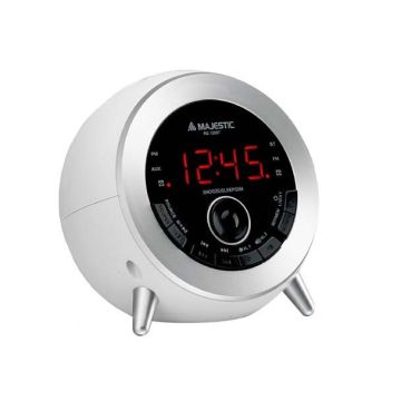 New Majestic RS-128BT Orologio Digitale Bianco , 110704