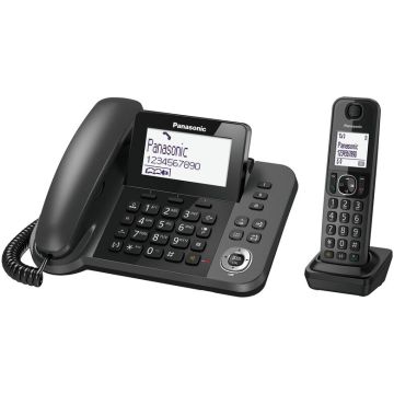 Panasonic KX-TGF310 Telefono DECT Identificatore di chiamata Nero , 96972