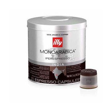 Illy Monoarabica India Capsule caffè 21 pz , 89146