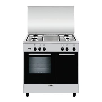 Glem Gas AR854GI cucina Piano cottura Titanio A , 99033