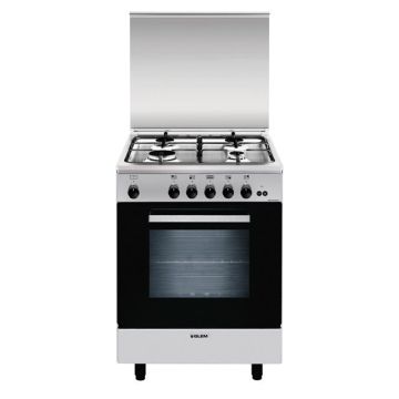 Glem Gas A664GI Cucina a Gas Acciaio inossidabile A , 101011