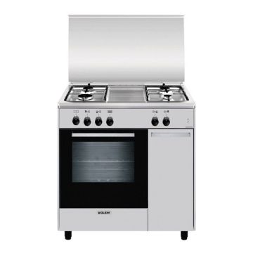 Glem Gas AS854EI cucina Piano cottura Acciaio inossidabile A , 099908