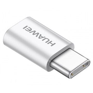 Huawei 4071259 adattatore per inversione del genere dei cavi MicroUSB USB 3.1 Type-C Bianco , 103382