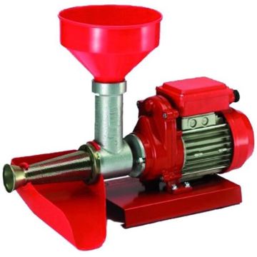 Reber 9008 NE passapomodoro elettrico Rosso, Acciaio inossidabile 400 W , 140457