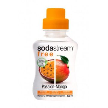 SodaStream Free Passion Mango 500 ml Sciroppo di carbonatazione , 96884