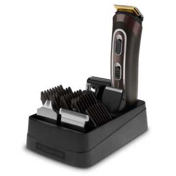 Rowenta Trim & Style 12 in 1 Rotazione Trimmer Nero, Marrone , 109289