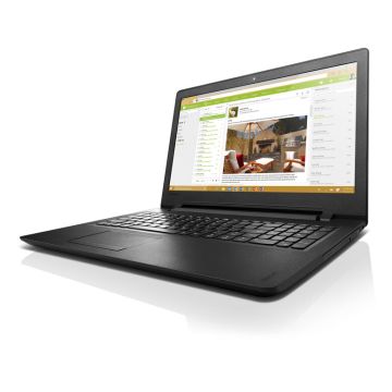 Lenovo IdeaPad 110-15IBR Computer portatile 39,6 cm (15.6") HD Intel® Celeron® 4 GB DDR3L-SDRAM 500 GB HDD Wi-Fi 5 (802.11ac) Windows 10 Home Nero , 108034