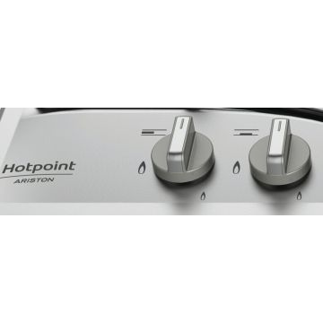Hotpoint PCN 642 T/IX/HAR piano cottura Acciaio inossidabile Da incasso 60 cm Gas 4 Fornello(i) , 105593