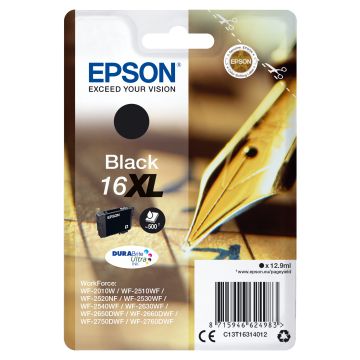 Epson Pen and crossword Cartuccia Penna e cruciverba Nero Inchiostri DURABrite Ultra 16XL , 124296