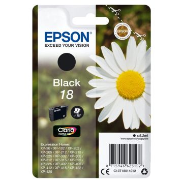 Epson Daisy Cartuccia Margherita Nero 18Inchiostri Claria Home 18 , 68884