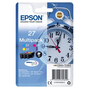Epson Alarm clock Multipack Sveglia 3 colori Inchiostri DURABrite Ultra 27 , 92175