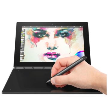 Lenovo Yoga Book Ibrido (2 in 1) 25,6 cm (10.1") Touch screen Full HD Intel Atom® 4 GB LPDDR3-SDRAM 64 GB eMMC Wi-Fi 5 (802.11ac) Windows 10 Pro Nero , 109745