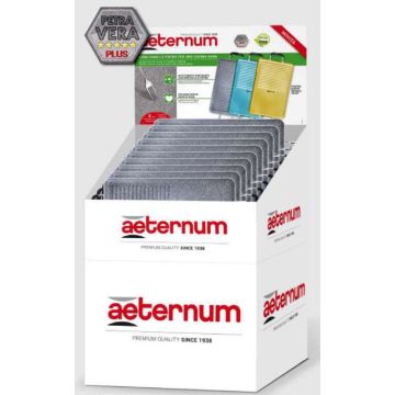 Aeternum Y00SET0122 teglia da forno Grill Rettangolare Alluminio , 108265
