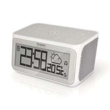 Oregon Scientific CIR100 radio Orologio Digitale Grigio, Argento , 110082