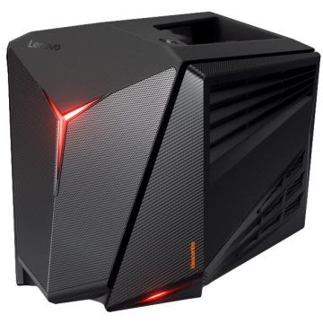 Lenovo IdeaCentre Y720 Cube DDR4-SDRAM i5-7400 Tower Intel® Core™ i5 di settima generazione 8 GB 1128 GB HDD+SSD Windows 10 Home PC Nero , 114028